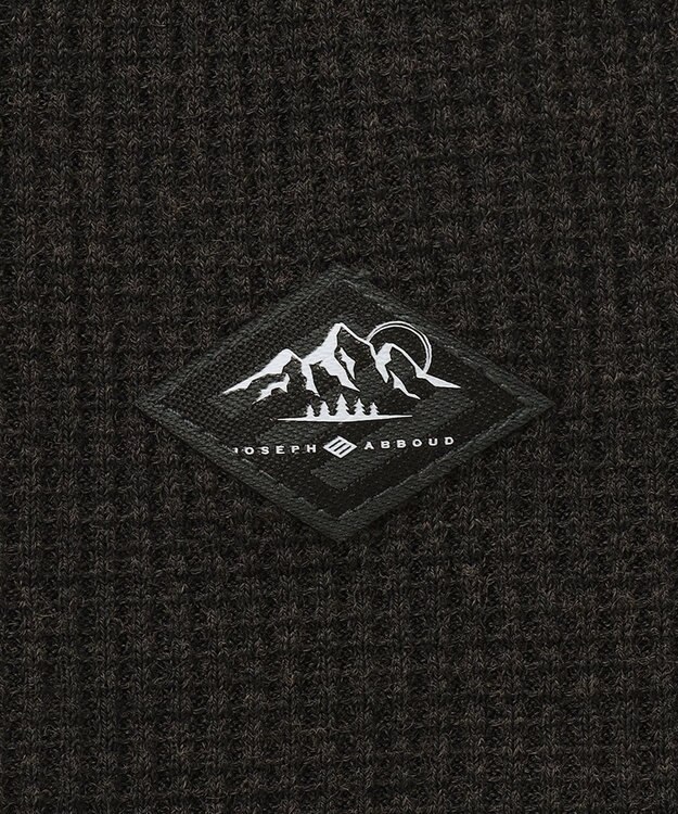 JOSEPH ABBOUD MOUNTAIN 【サスティナブル/吸水速乾】高機能メリノワッフルＴシャツ グレー系