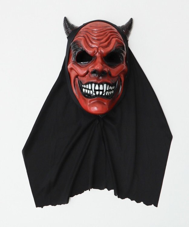WEGO ハロウィンフェイスマスク レッド