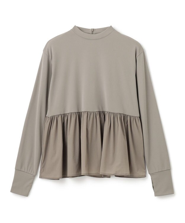 UNFILO ペプラムラッシュガード サンド