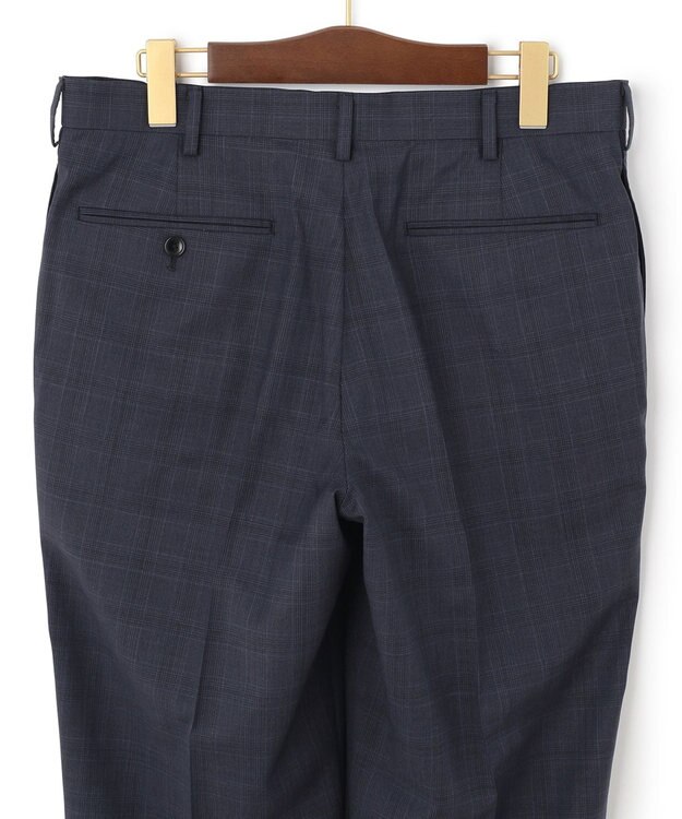 J.PRESS MEN 【J.PRESS MOVING】REDA ACTIVEグレナカートチェック スラックス ダルブルー系3