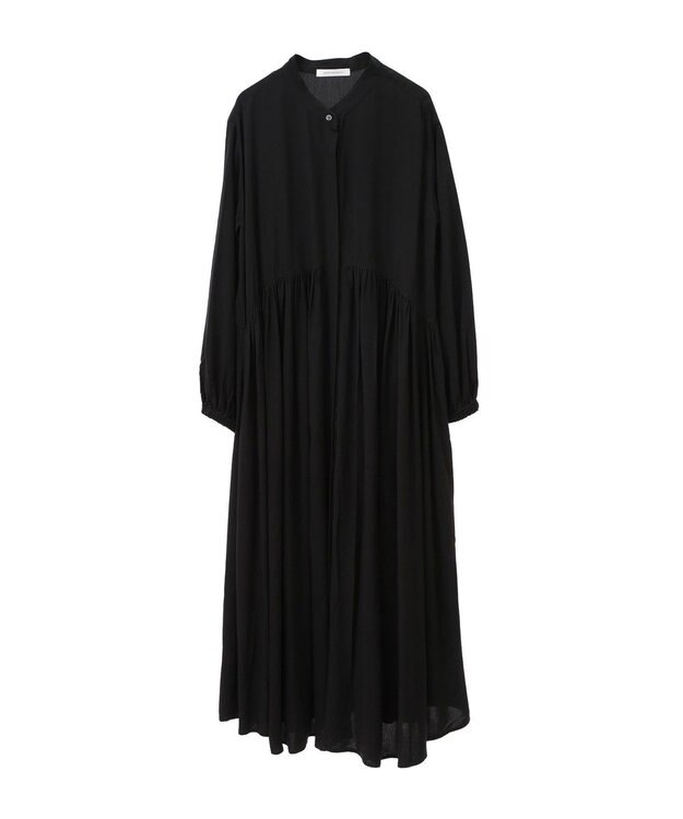 AMERICAN HOLIC エコベロアソートギャザーワンピース Black