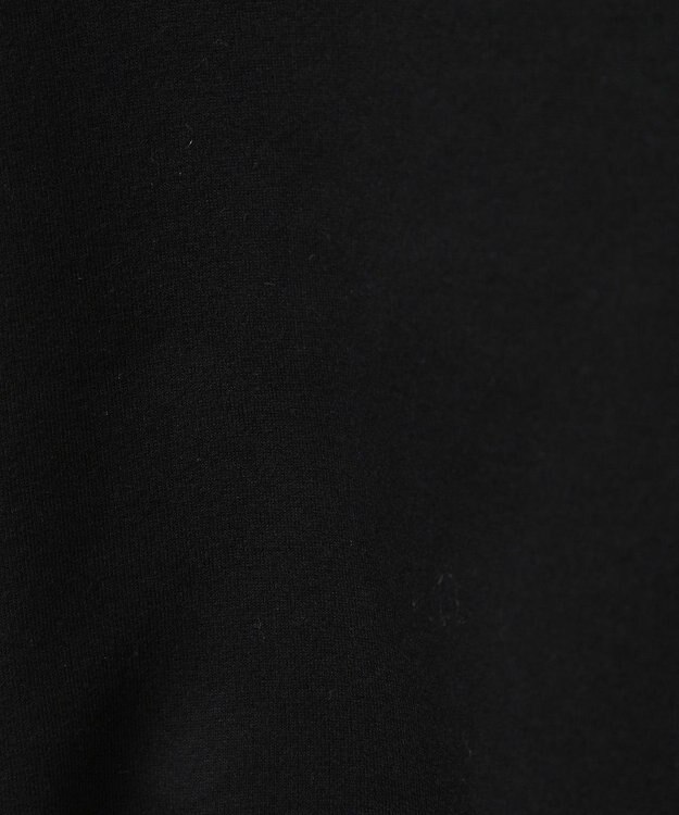 Green Parks ナイトメア／裾ドロストミニ裏毛プルオーバー Black