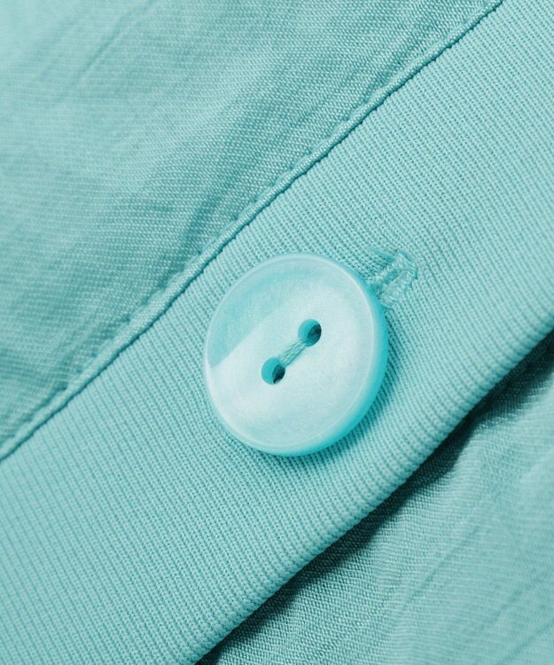 Green Parks リブドッキングシアーシャツ Blue