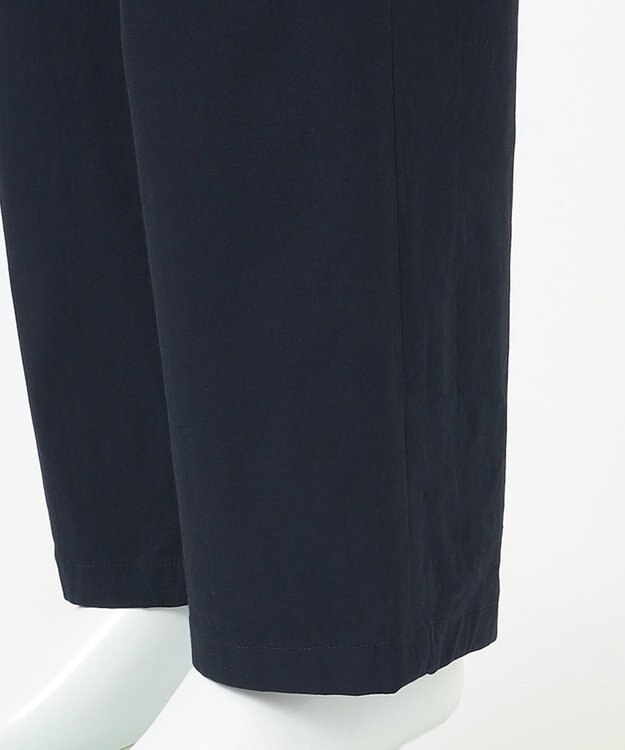 23区 【R(アール)】クリスピーリネンストレッチ パンツ ネイビー系