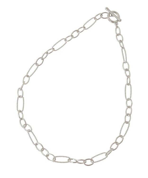 AMERICAN HOLIC チェーンMIXデザインネックレス Silver