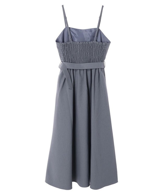 earth music&ecology ウエストマークキャミワンピース Gray