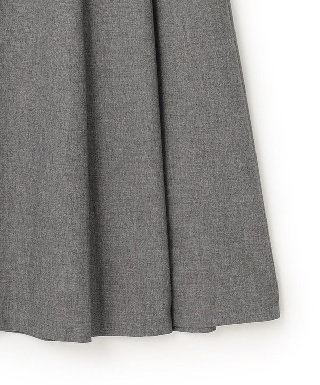 23区 【23区 | 5525gallery】ウールストレッチ フレア スカート グレー系