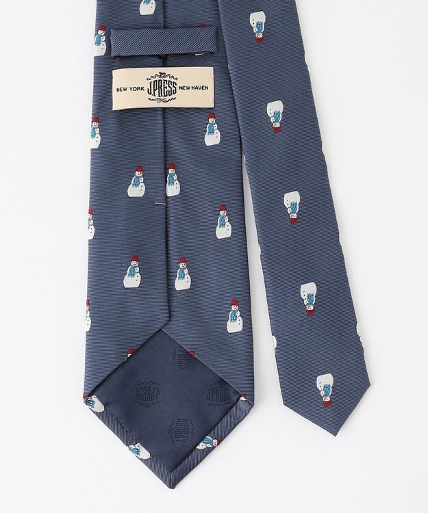 J.PRESS MEN 【J.PRESS STEPHEN WALTERS COLLECTION】クリスマスモチーフ ネクタイ ターコイズブルー系8
