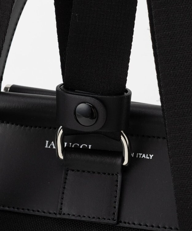 IACUCCI ＜Oggi 2月号掲載＞【ナイロン】ソルベット BP CORDURA/RUGA ブラック