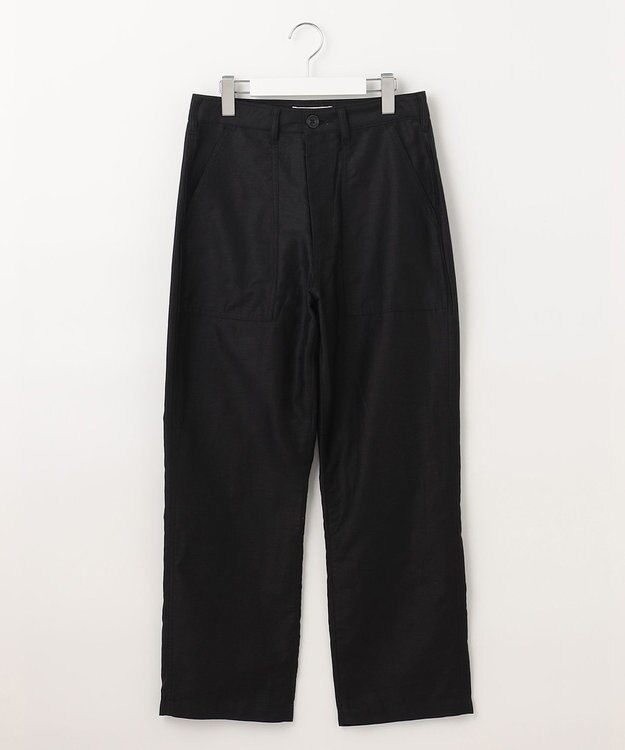 自由区 【XSサイズ~/洗える】GUNG HO（ガンホー） ベイカーパンツ ブラック系