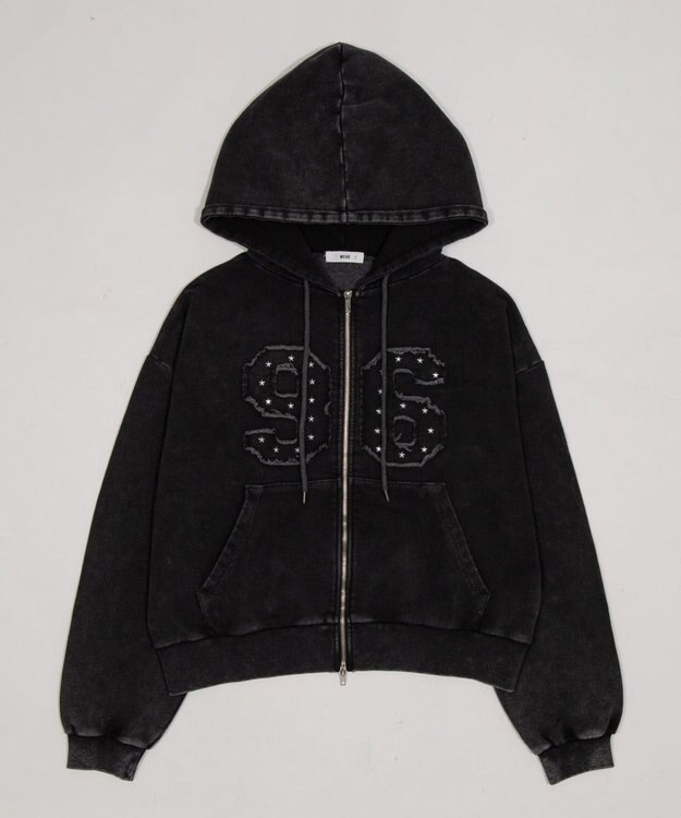 WEGO グラフィックZIPパーカー スミクロ