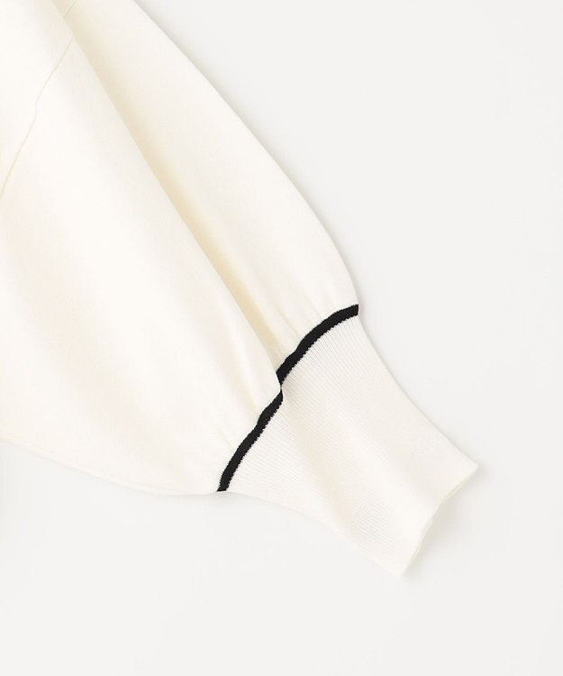 組曲 ドルマンスリーブ7分袖 ニットＴ アイボリー系