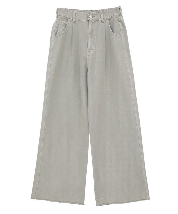 Green Parks カラーピグメントパンツ Khaki