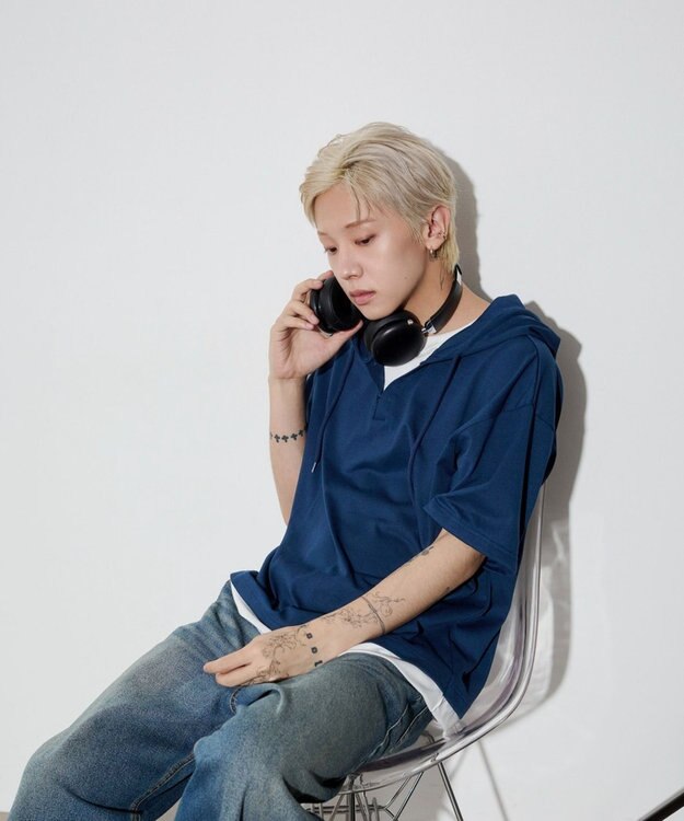 WEGO 【ユニセックス着用ITEM】フェイクレイヤードTパーカー ネイビー