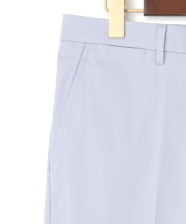 J.PRESS MEN 【ストレッチ】ハイパワーシャンブレードビーステムテーパード パンツ ブルー系