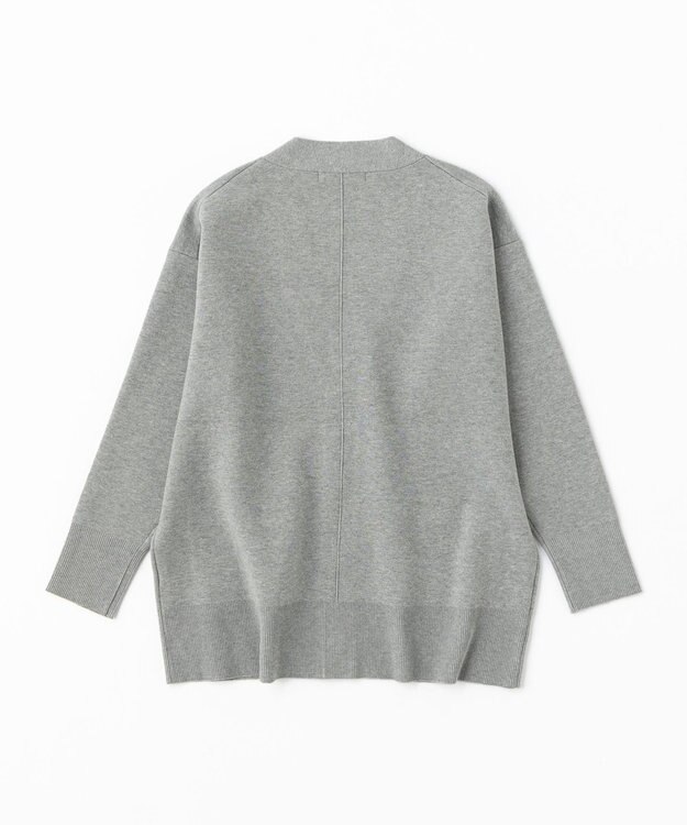 UNFILO スポンジニット カーディガン グレー