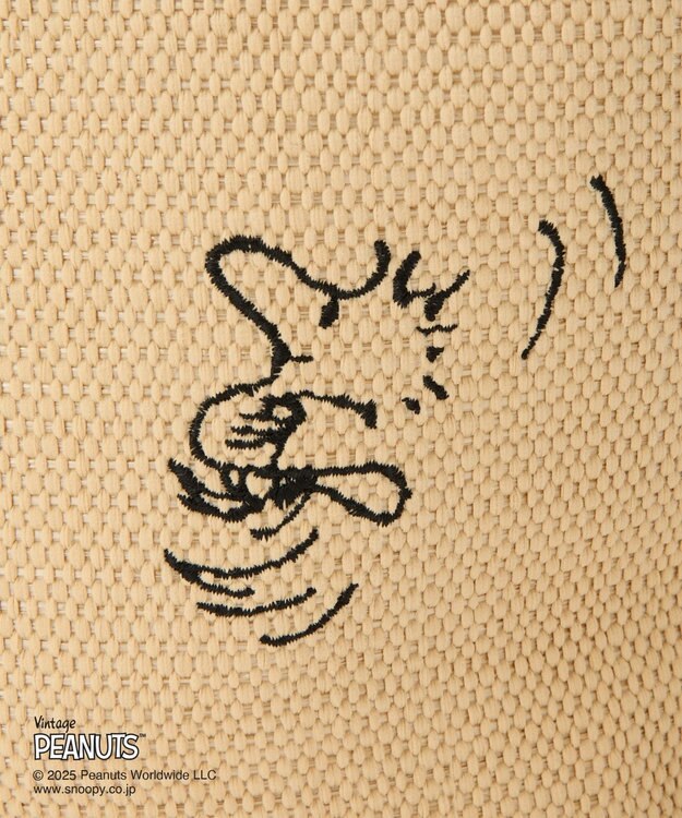 russet 【2025SS新作】《PEANUTS×russetコラボ第二弾》カゴトートバッグ大(CE-1514) Ivory