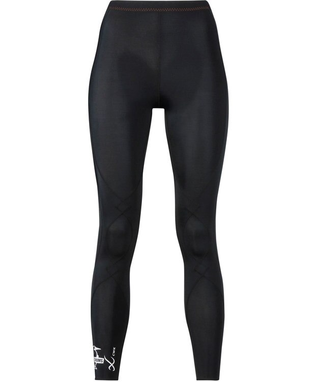 CW-X 【WOMEN】 CW-X 【CHUMS (チャムス)コラボ】 レディーススポーツタイツ ひざの負荷・運動時の筋肉の疲労を軽減 ロング丈 ジョギング ウォーキング LNY310 /ワコール ブラック