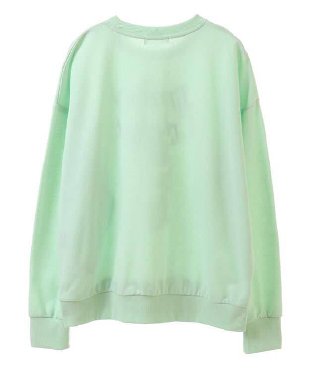 Green Parks ピノキオ／刺繍ミニ裏毛プルオーバー Light Green