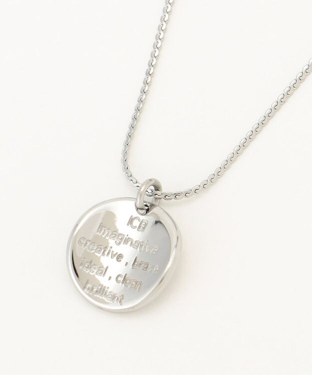 ICB コインネックレス シルバー系