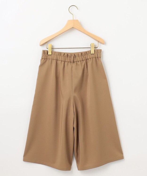 組曲 【WEB限定】オシャクロスキュロットパンツ ベージュ系