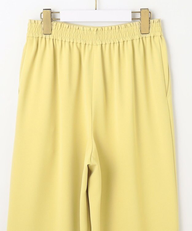 ANY SIS 【撥水・接触冷感・UVカット】コンフォートイージー ワイドパンツ イエロー