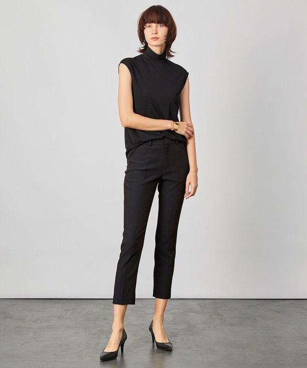 BEIGE， 【S-size】LUIZA / クロップドパンツ Black