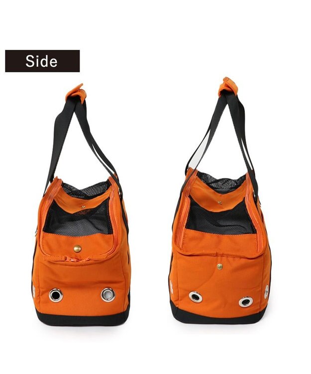 PET PARADISE Lee アウトドアキャリーバッグ  四角 【超小型犬】 オレンジ