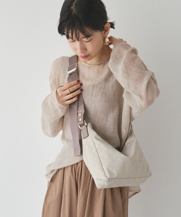 russet ナイロン2WAYミニショルダーバッグ(SF-261) Ecru