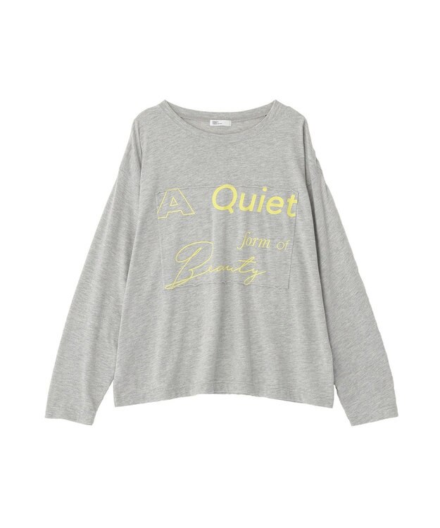 CRAFT STANDARD BOUTIQUE ロゴプリントロンTee Gray