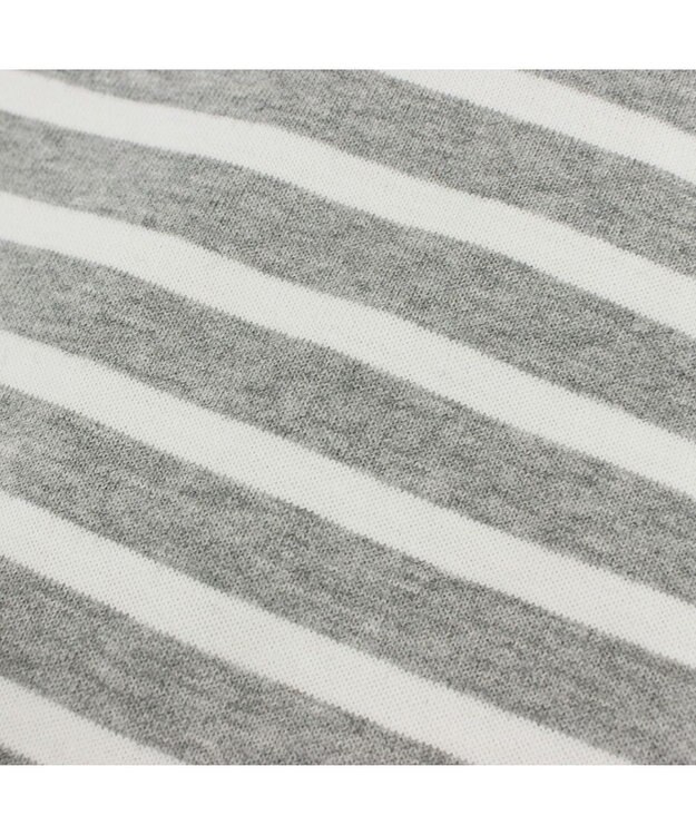 ROOTOTE 1413【無地＆ボーダー】/ NA.スクエア2way.テンジク-B 04：グレー・アイボリー