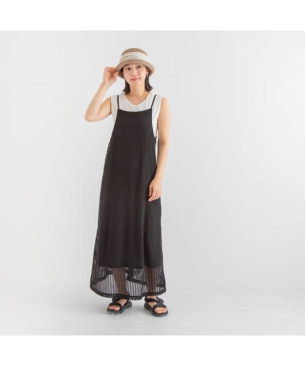 林八百吉商店 un chapeau  リネンブレードハット モカ