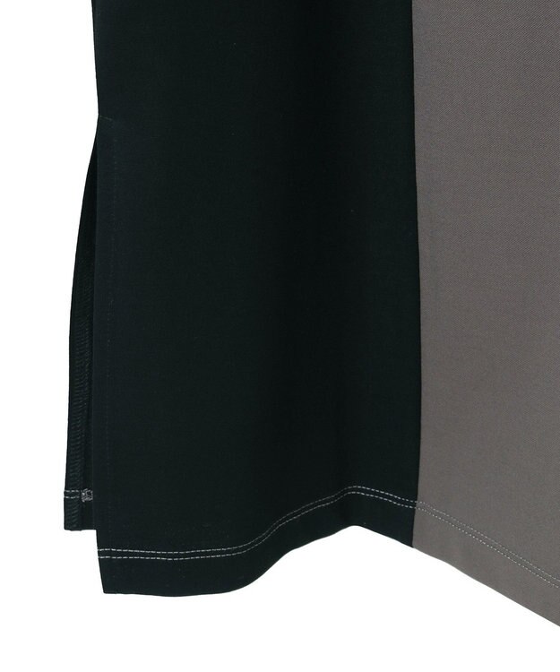 YECCA VECCA 2wayノースリーブカットワンピース Charcoal Gray