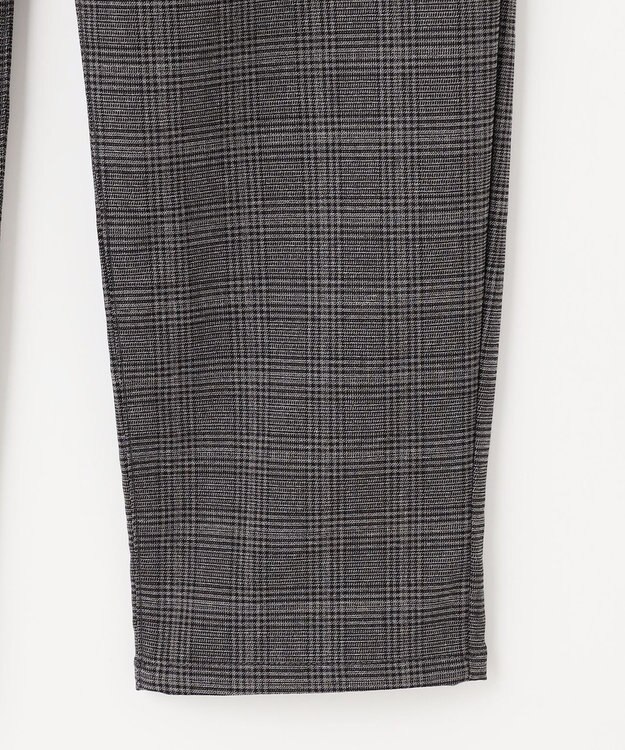 ANY 【UVカット/ウエストゴム/ストレッチ】大人の７daysデイリーパンツ グレンチェック