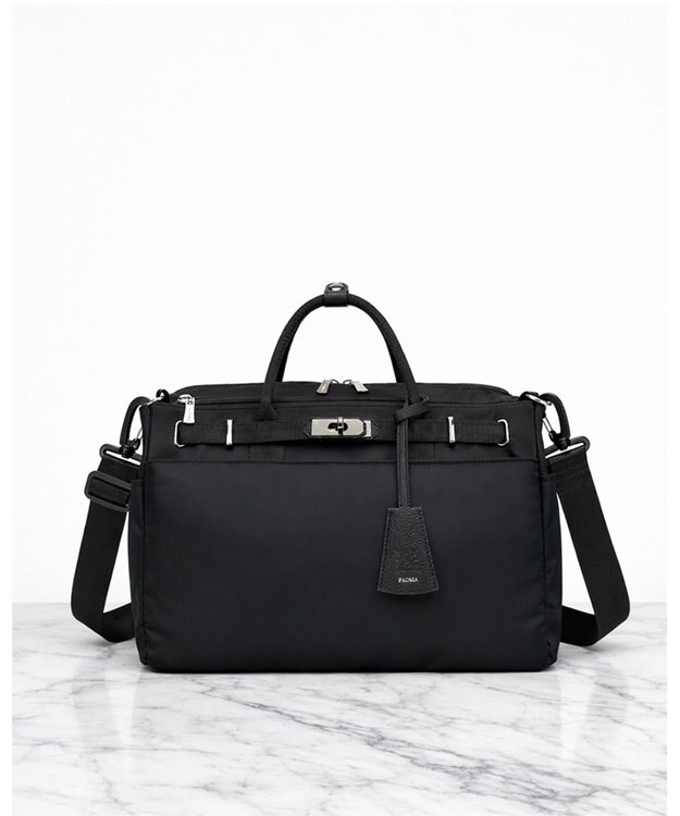 style code 【ナイロン４WAY仕様】ショルダー　リュック　PC収納可能 BLK/SLV7692