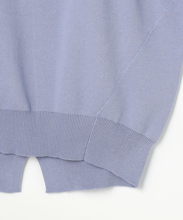 ANY スウェットライクニット ライトブルー