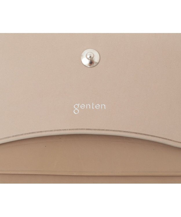 genten パルマ ミニ財布 サンドグレー