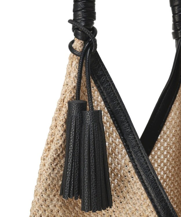 AMERICAN HOLIC トライアングルサマーバッグ Beige