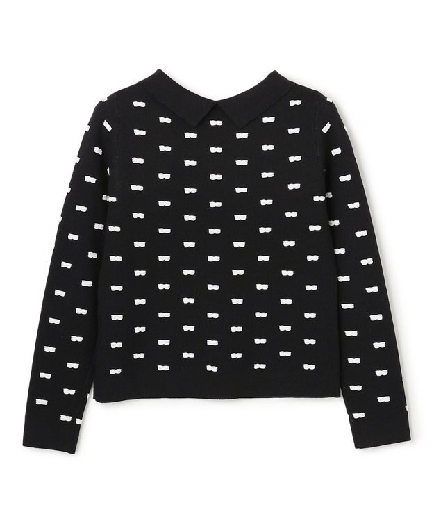 TOCCA 【chayさん着用】RIBBON BLOOM プルオーバー ブラック系