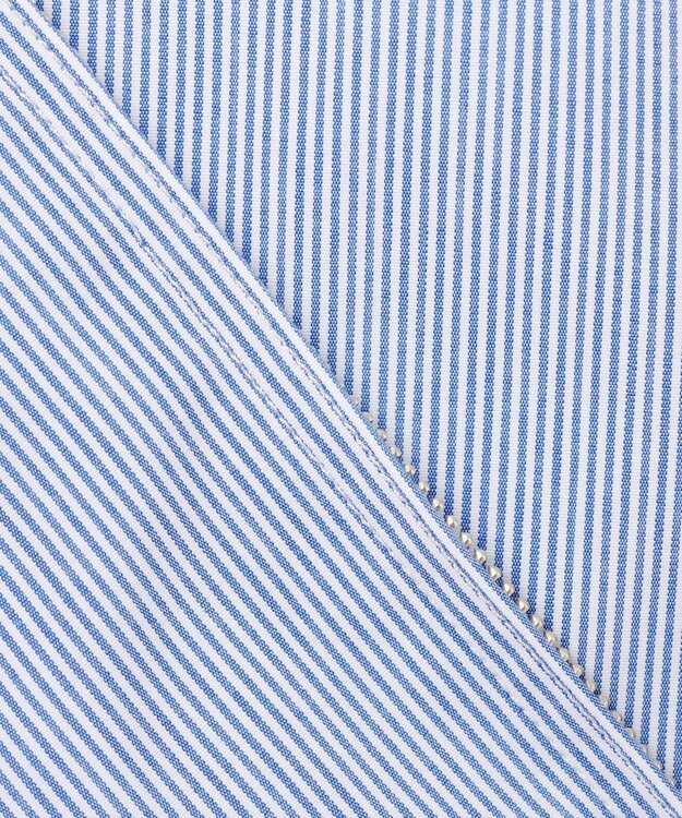 UNFILO MENS コットンライク ブルゾン ブルーストライプ