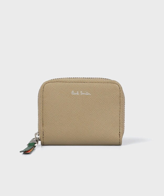 Paul Smith アーティストストライププラー コインケース ベージュ