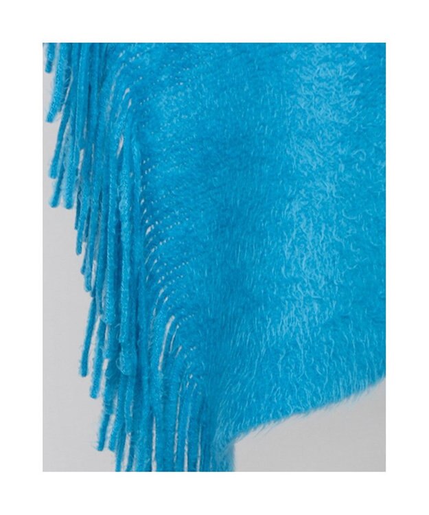 UNBILLION カシュネ cache nez / アクアミノラッセルミンク起毛ストール ターコイズ