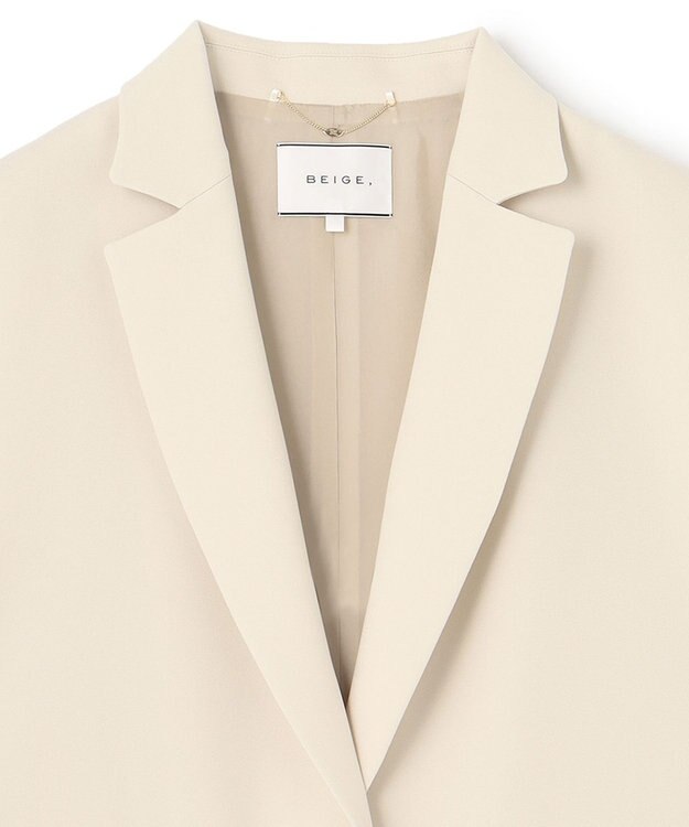 BEIGE， OAK / テーラードジレ Sand