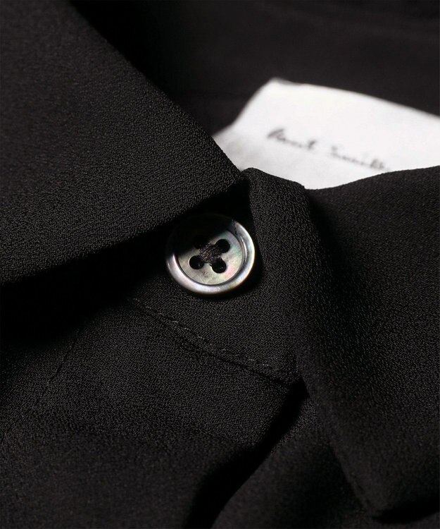 Paul Smith バイカラー シャツコンビ ニット ブラック