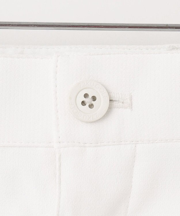 23区GOLF 【MEN/キングサイズ】【防透/撥水ストレッチ】スケトラドビー ハーフパンツ ホワイト系