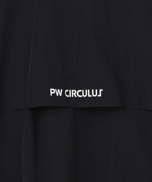 PW CIRCULUS 【MEN】ダブルポケットサファリシャツ ゴルフ ブラック系