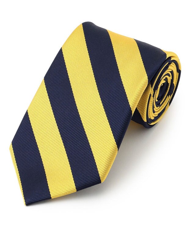 J.PRESS MEN 【J.PRESS ORIGINALS】Silk Rep Regimental Tie イエロー系1