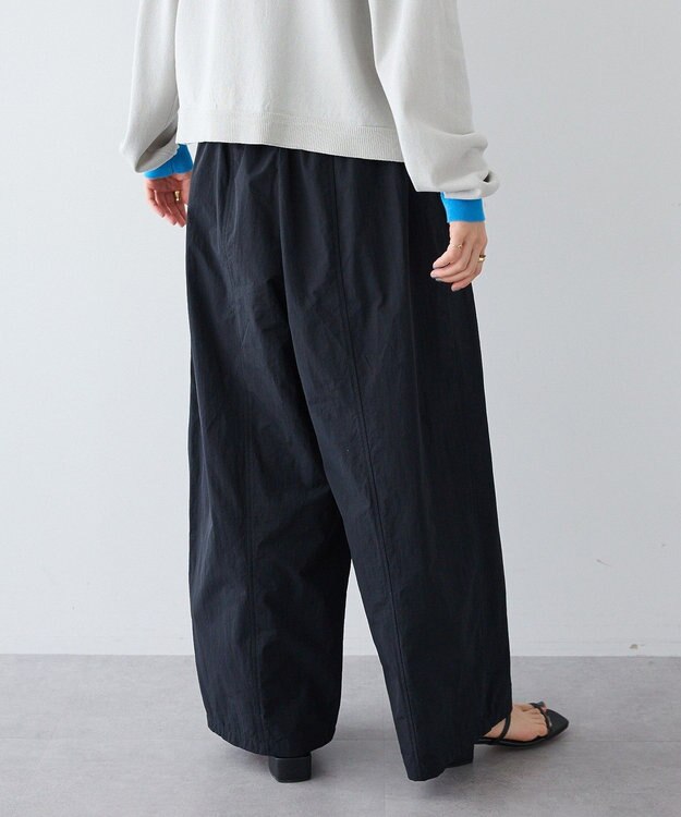 CRAFT STANDARD BOUTIQUE コットンナイロンカーブパンツ Black