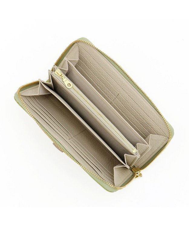 IBIZA フェリース　ラウンドファスナー長財布 アイボリー