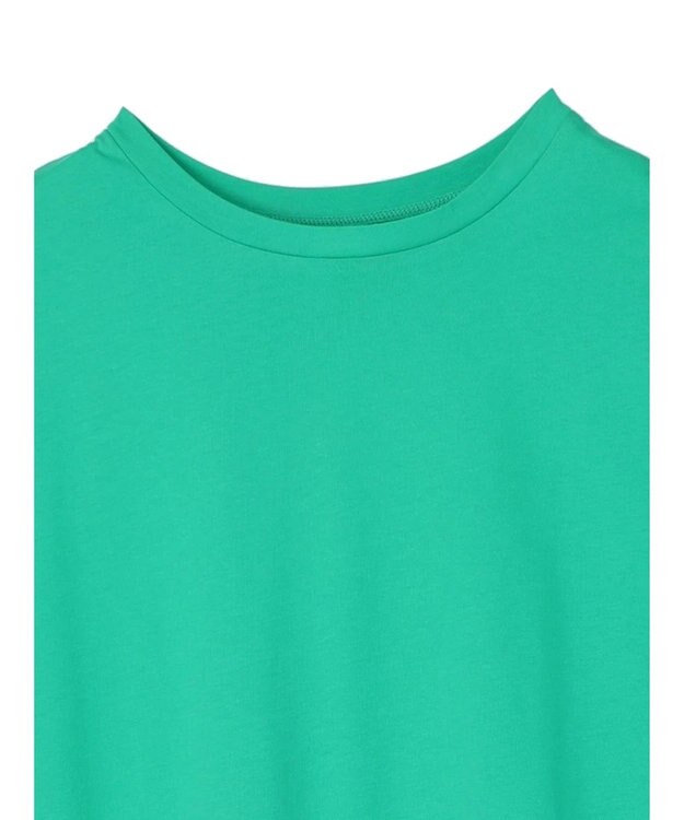 Green Parks 汗じみ防止５分袖チュニック Off White